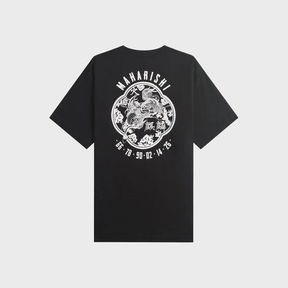 Maharishi 7238 Paper Cut Kirin Tee - Black