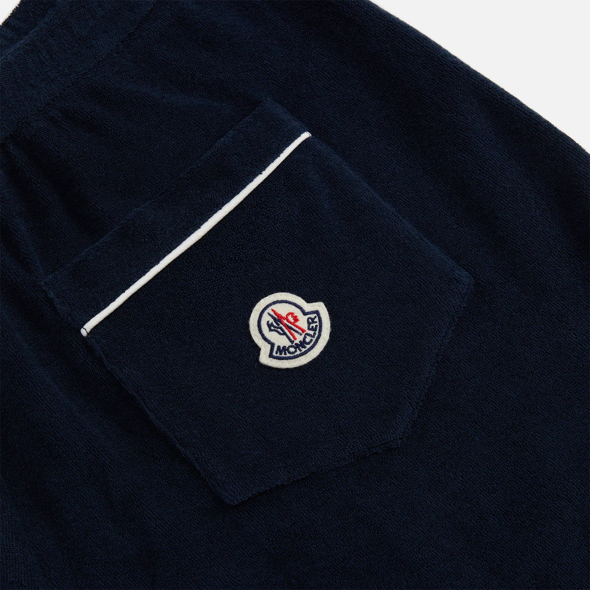 Moncler Shorts Terry - Dark Navy