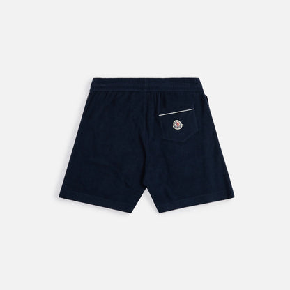 Moncler Shorts Terry - Dark Navy