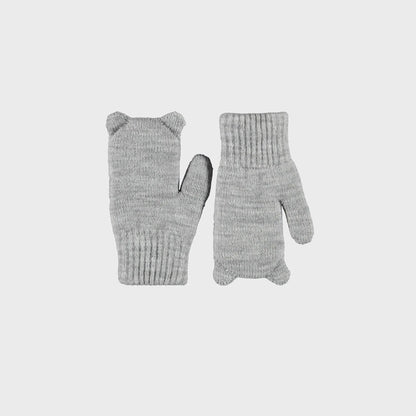 MOLO Kenau Mittens - Grey Melange