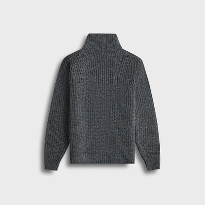 Moncler Zip-Up Cardigan - Grey