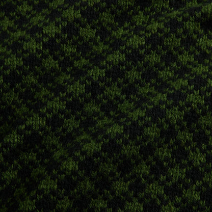 Marni Green Wool Jumper with Geometric Motif - Stonegreen