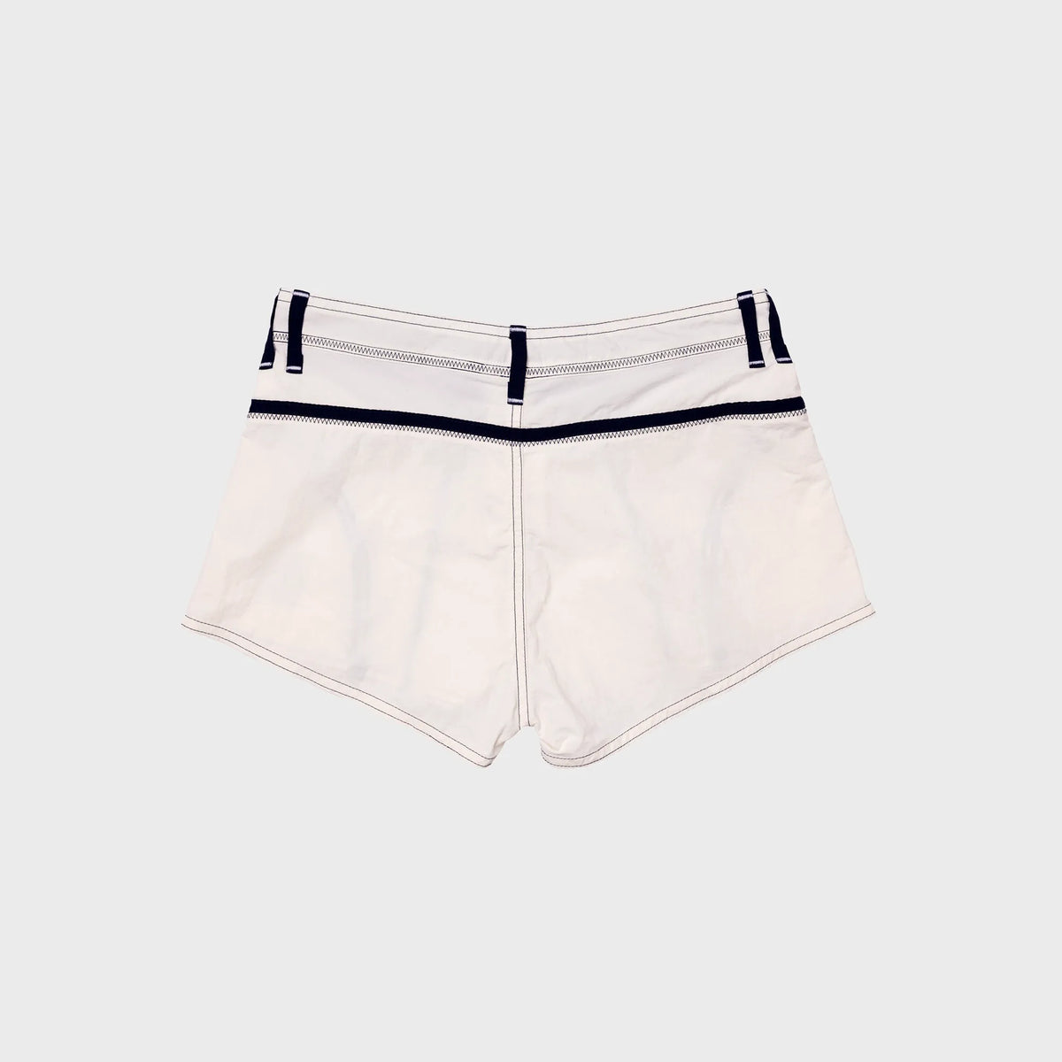 Made Some Short Short - White / Navy