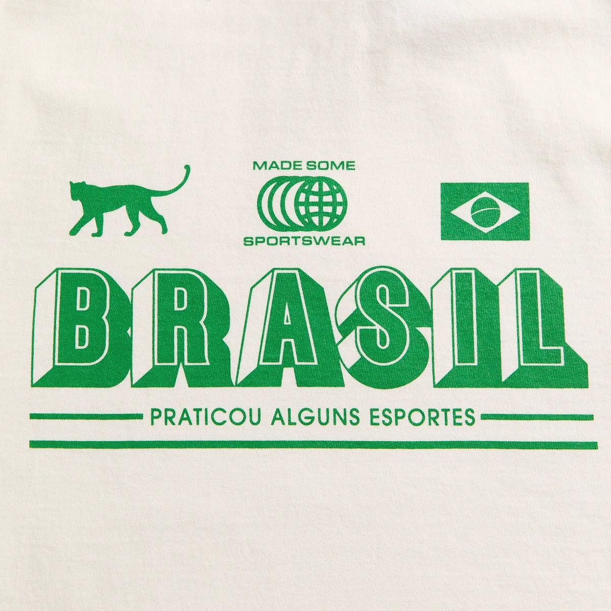 Made Some Brasil Sportwear Tee - Off White