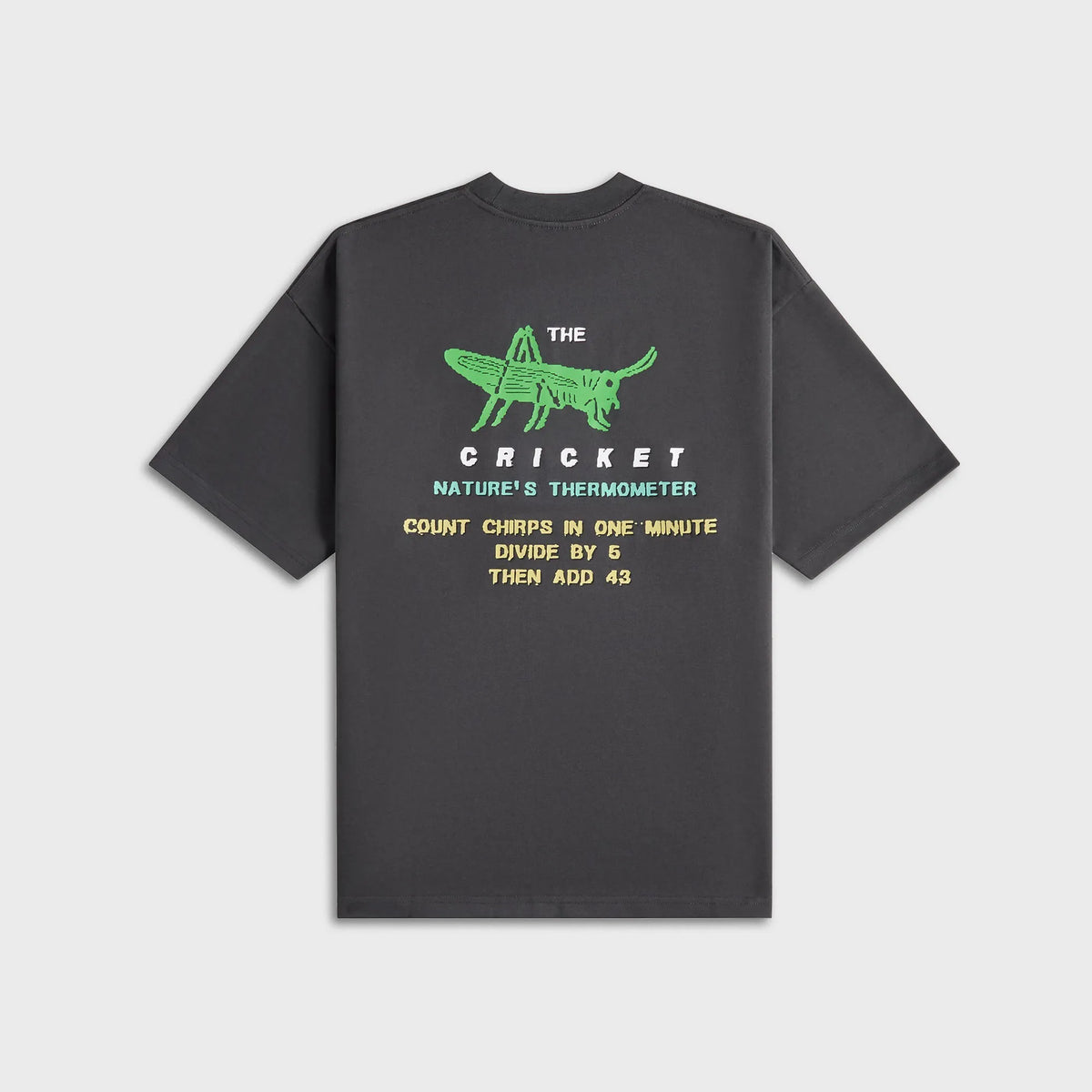 Metalwood Cricket Heavy Pocket Tee - Tar