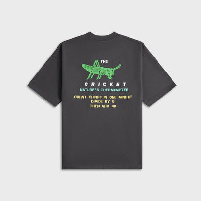 Metalwood Cricket Heavy Pocket Tee - Tar