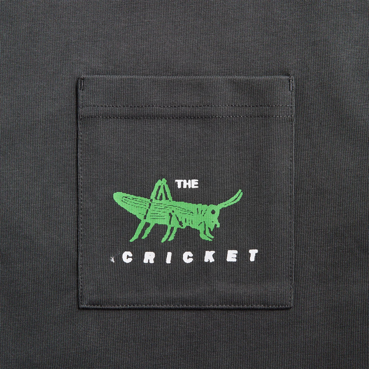 Metalwood Cricket Heavy Pocket Tee - Tar