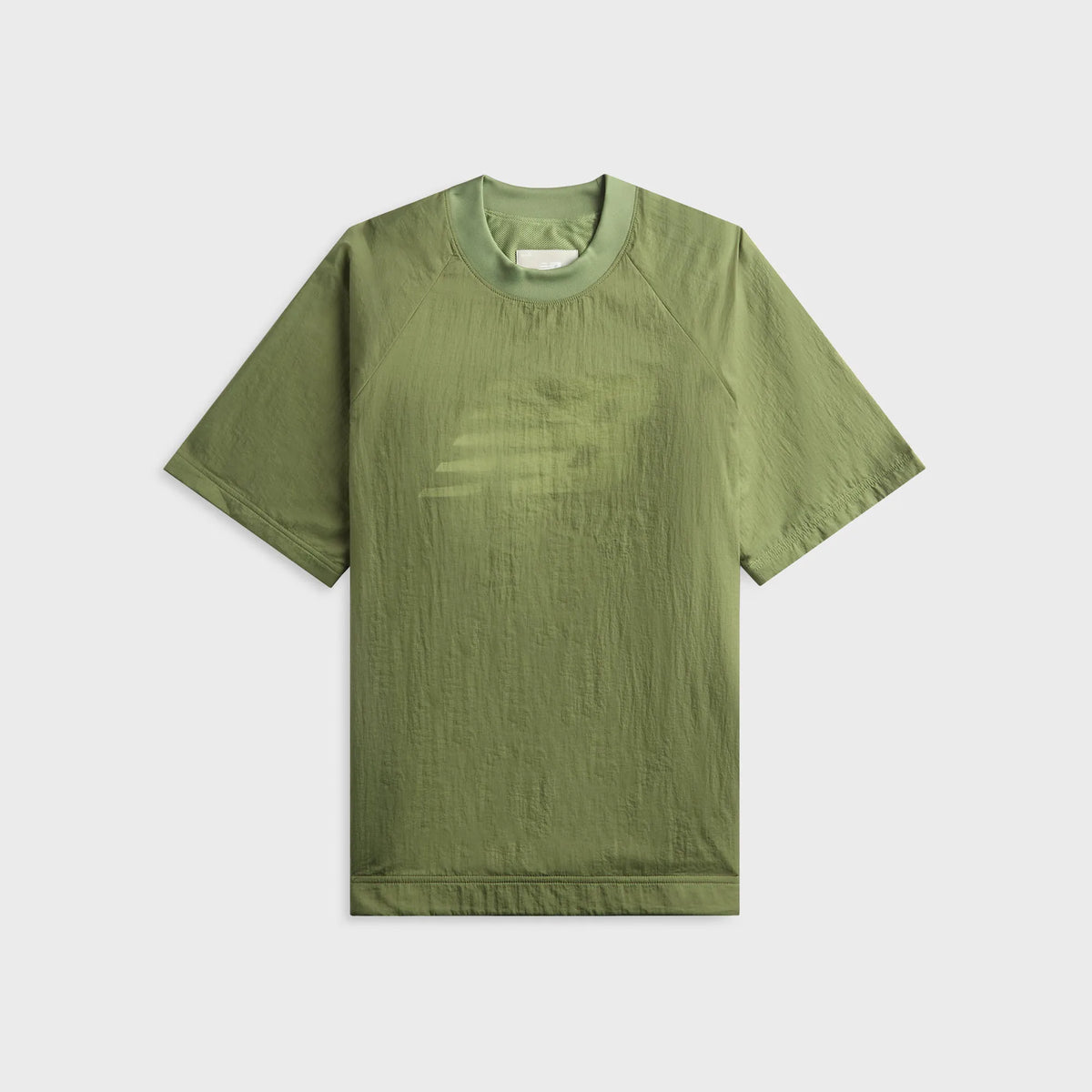 New Balance Grey Double Layer Tee - Oregon Grass / Green