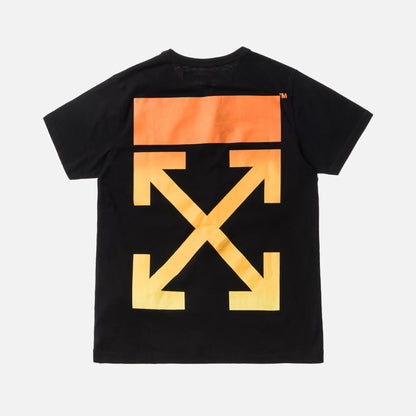 Off-White Gradient Caravaggio Slim Tee - Black / Multi