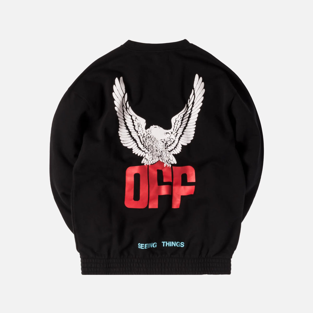 Off-White Off Eagle Over Crewneck - Black