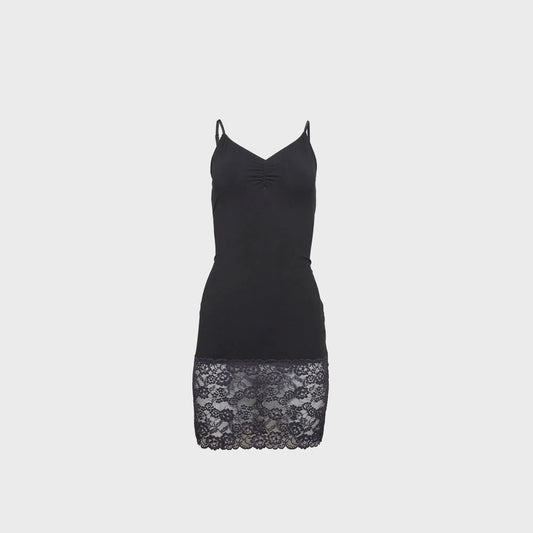 Fleur du Mal Organic Cotton Slip - Black
