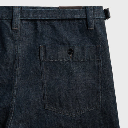 Lemaire Maxi Workwear Pants - Denim Indigo