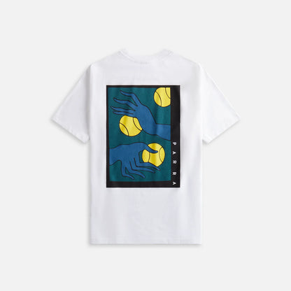 by Parra Ball Catcher Tee - White