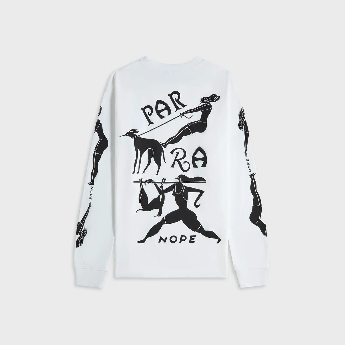 by Parra Dog Training Long Sleeve Tee - White