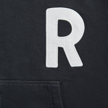 by Parra Word Salad Zip Hooded Sweatshirt - Dark Navy