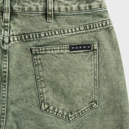 by Parra Protect The Sun Shorts - Green