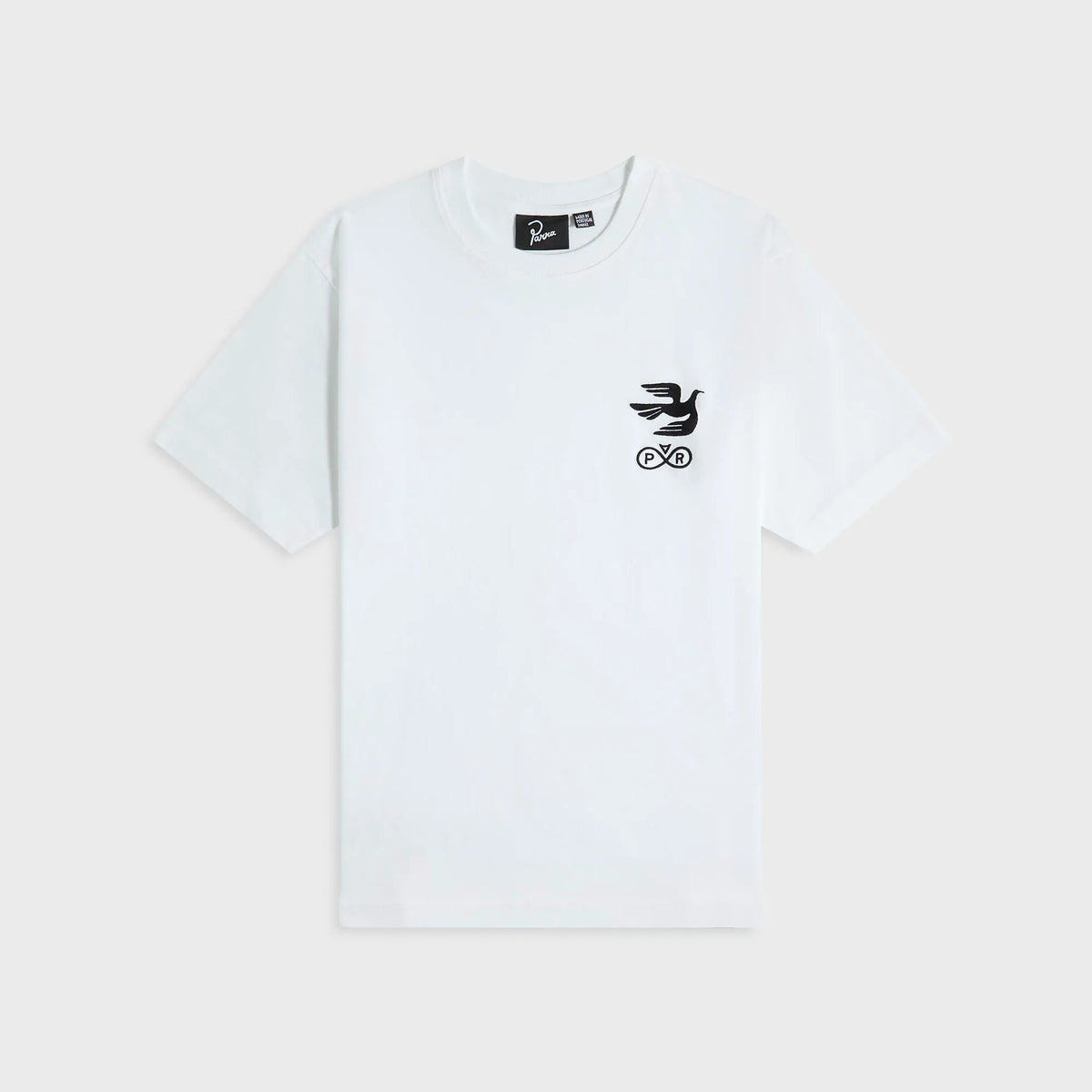 by Parra Infinite Bird Logo Tee - White
