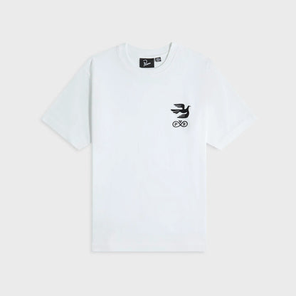 by Parra Infinite Bird Logo Tee - White