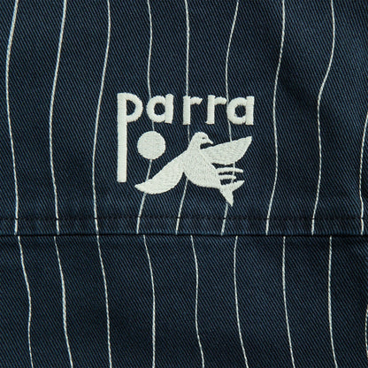by Parra Meandering Lines Shirt - Navy Blue