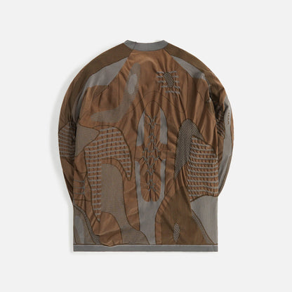 ROA Oversize 3D Knit - Brown / Grey