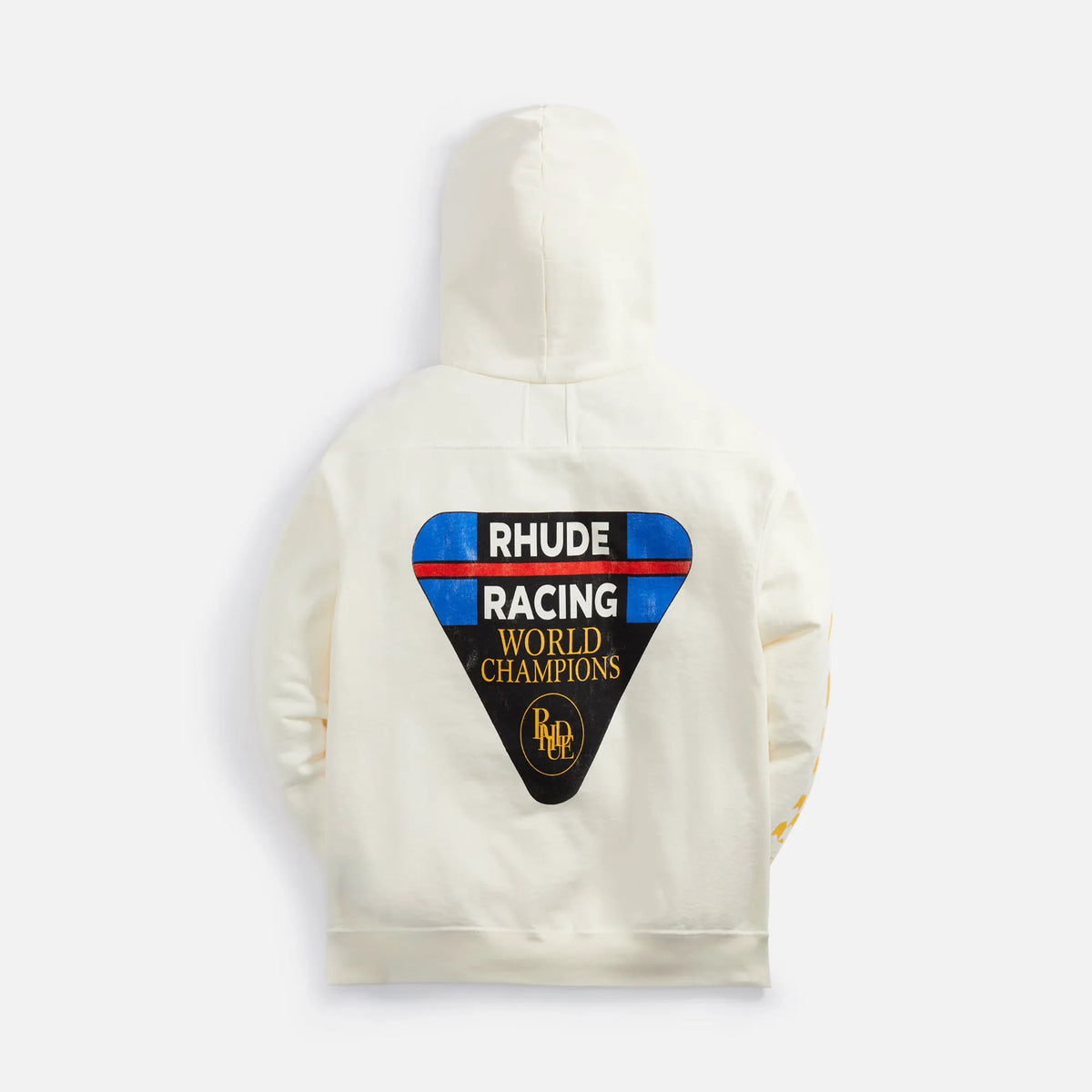 Rhude Livery Printed Hoodie - White