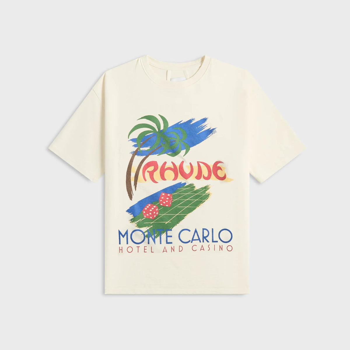 Rhude Roulette Tee - Vintage White