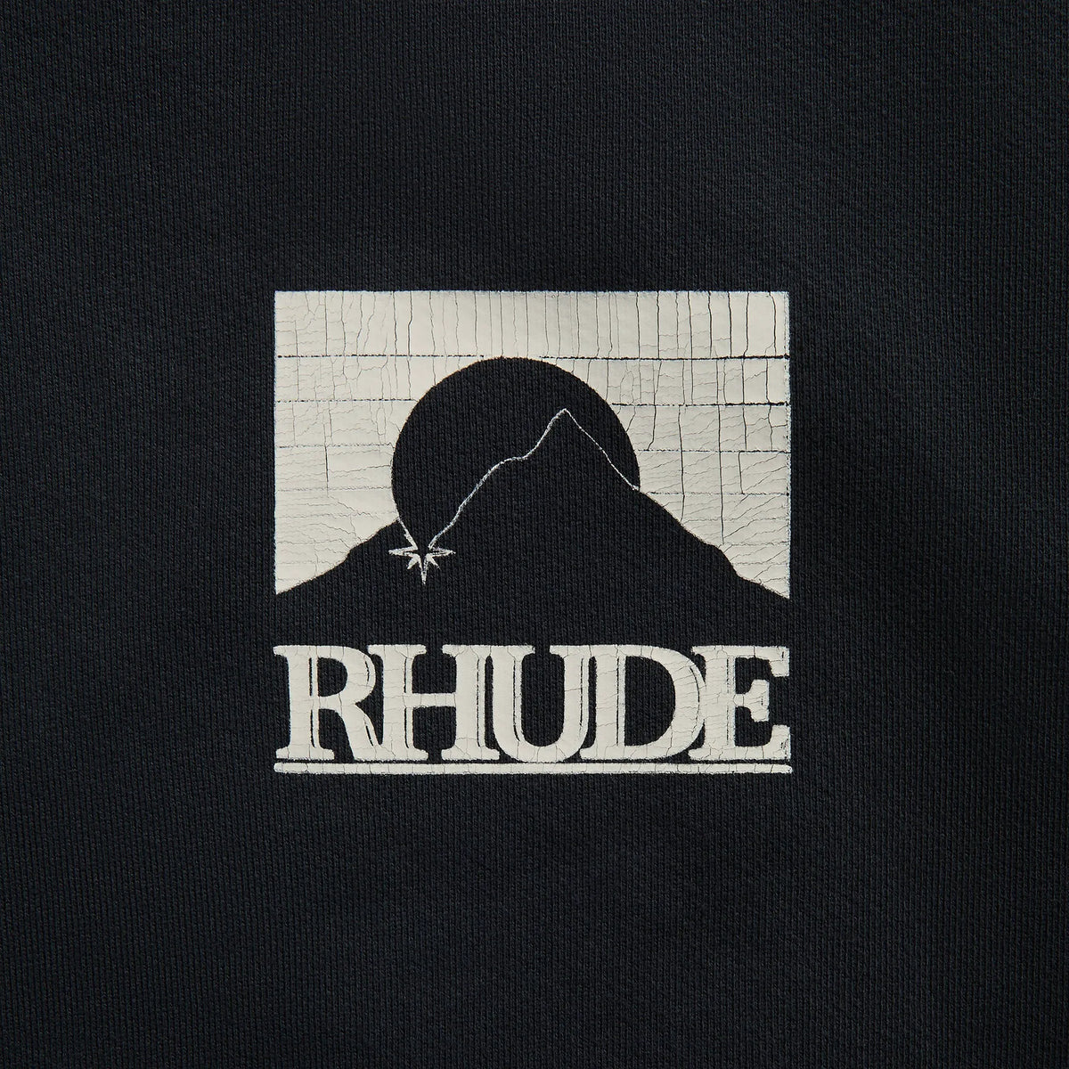 Rhude Moonlight Pack Hoodie - Vintage Black / White