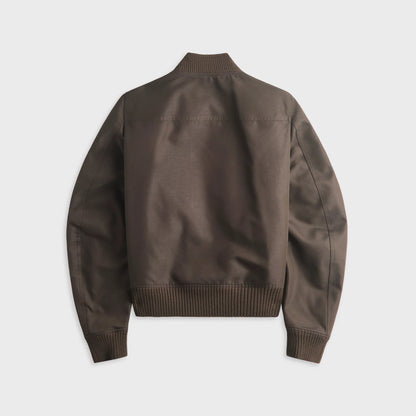 Rick Owens Heizer Flight Bomber Jacket - Dark Dust