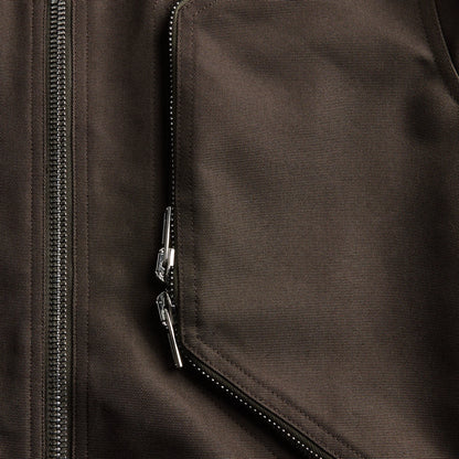 Rick Owens Heizer Flight Bomber Jacket - Dark Dust
