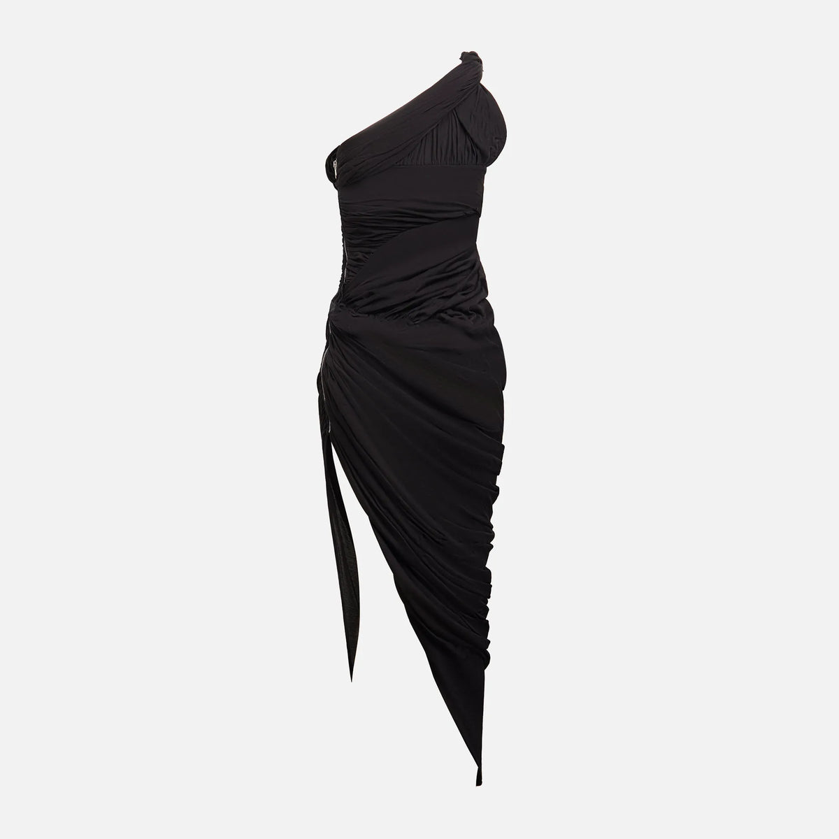 Rick Owens Drapped Lido Gown - Black