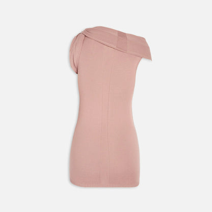 Rick Owens Maglia Twist Top - Dusty Pink