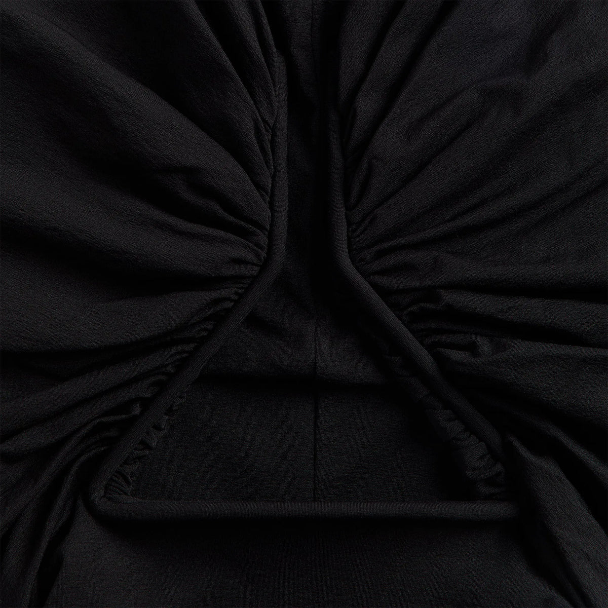 Rick Owens Jersey Prong Top - Black
