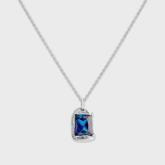 Bleue Burnham Rose Pendant - Blue