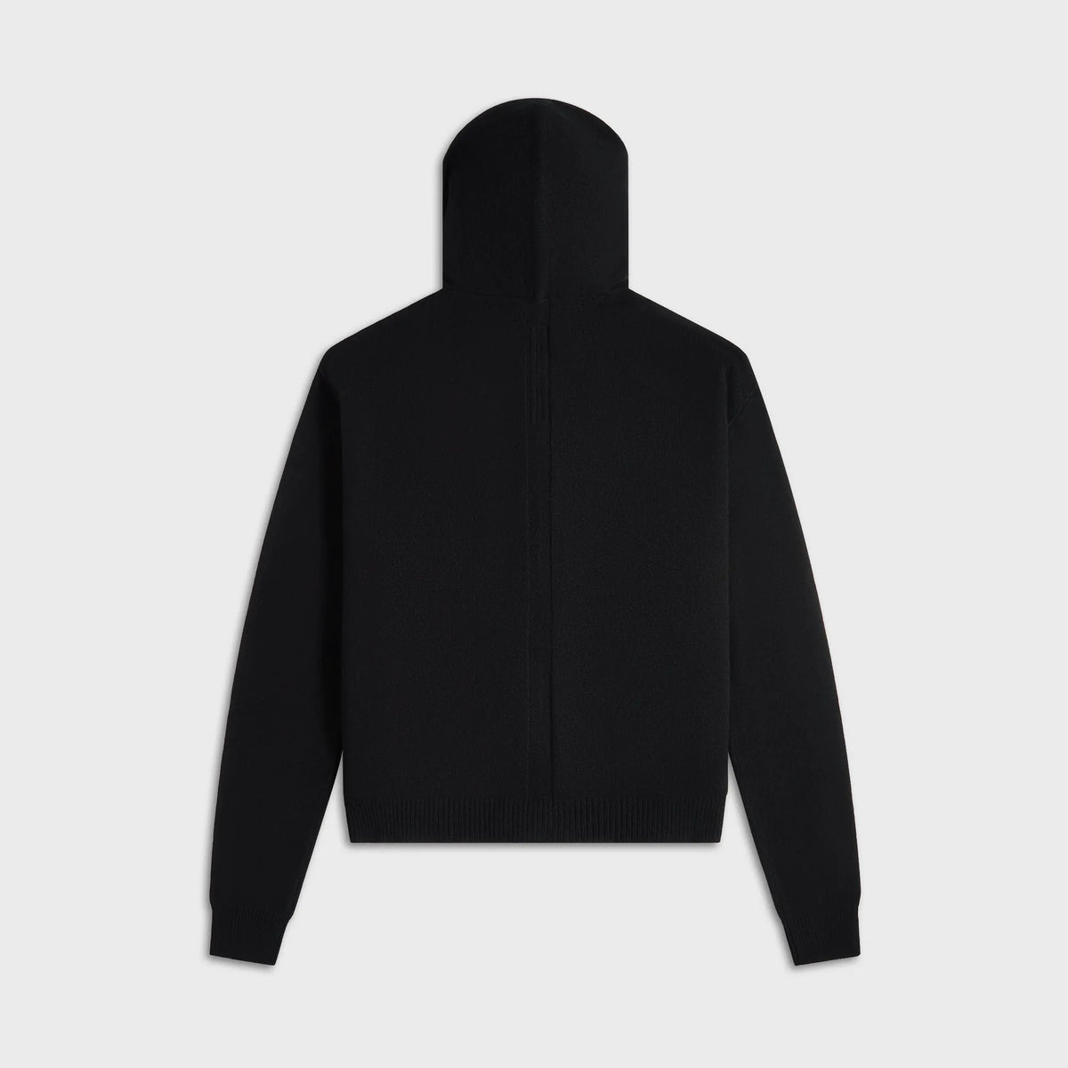 Rick Owens Zipped Hoodie - Black