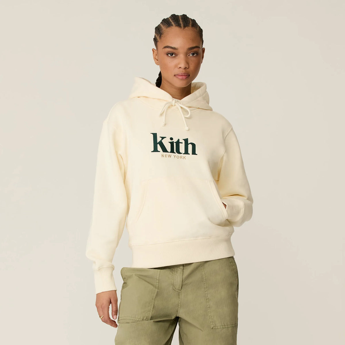 Kith Women Jane New York Hoodie II - Sandrift