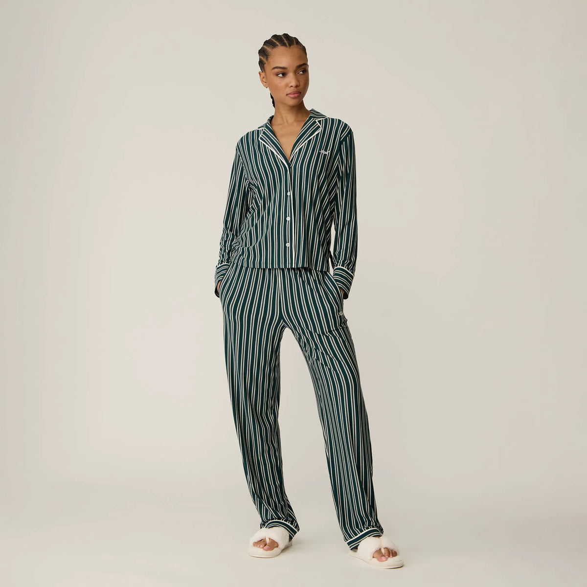 Kith Women Striped Pajama Set - Chronicle