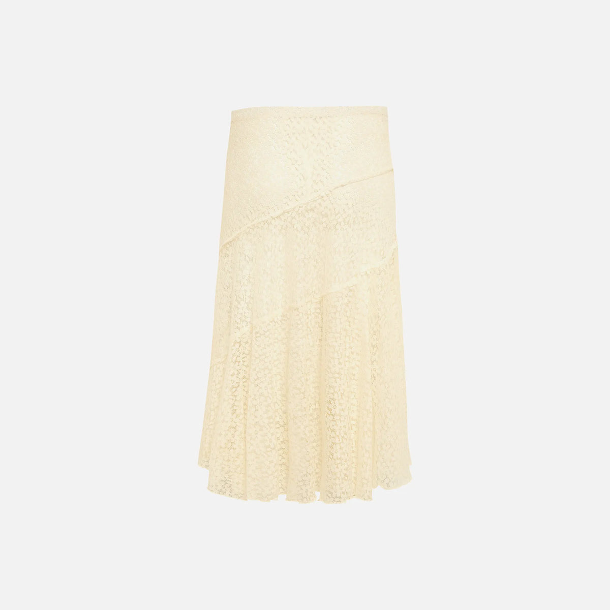 Siedres Yuka Midi Skirt - Ecru