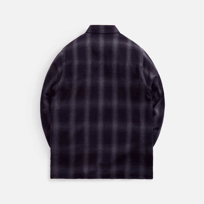 Stampd Mason Zip Up Shirt - Black
