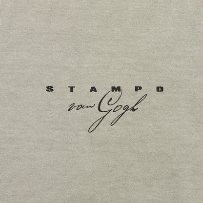 Stampd Van Gogh Relaxed Tee - Vintage Washed Fog