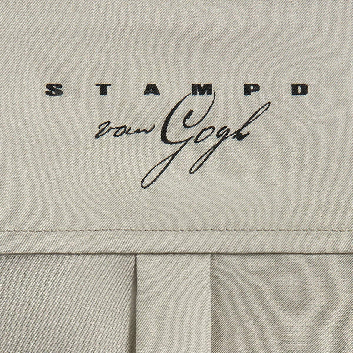 Stampd Van Gogh Camp Collar - Skeleton Print V2