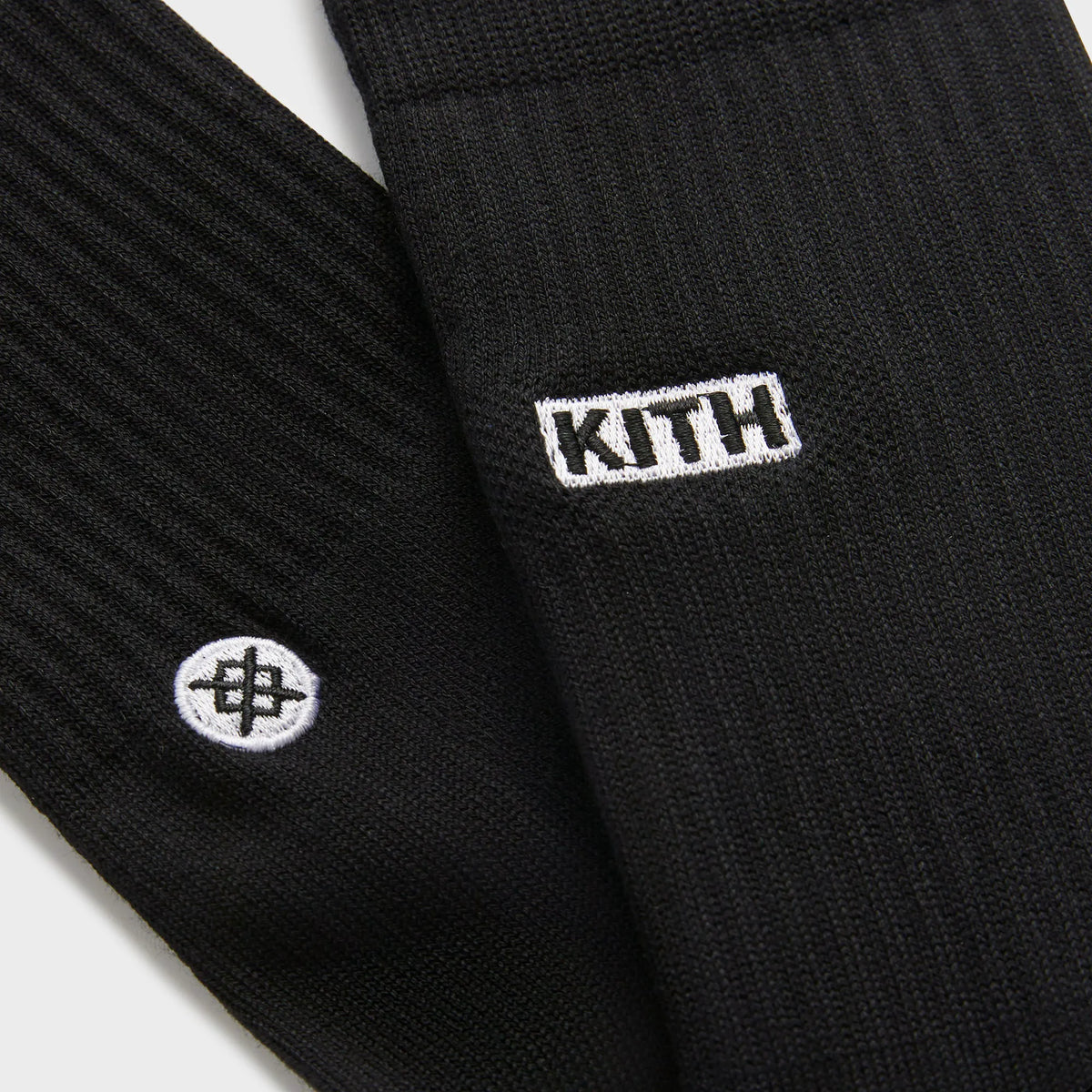 Kith Classics for Stance 2.0 Classic Crew Socks - Black