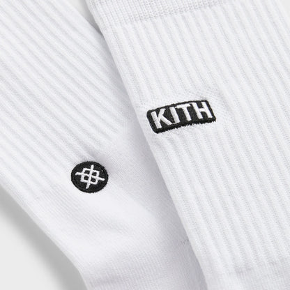 Kith Classics for Stance 2.0 Classic Crew Socks - White