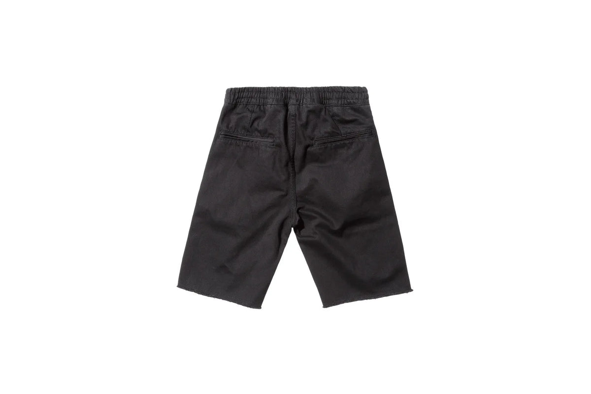 Stampd Distressed Denim Short - Black