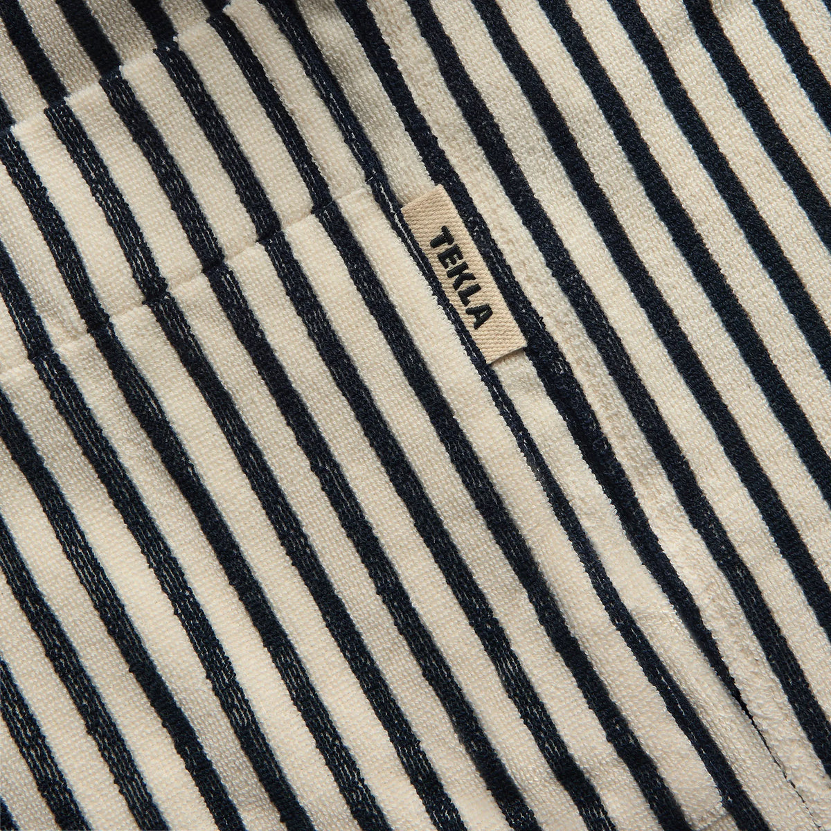 Tekla Classic Bathrobe - Sailor Stripes