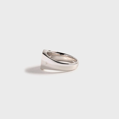 Tom Wood Kay Satin Ring - Silver