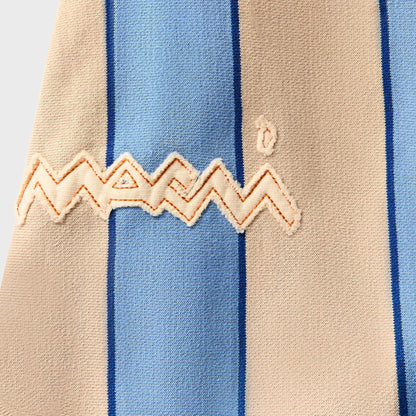 Marni Striped Yarn Dyed Sweatshirt - Blue Lilac