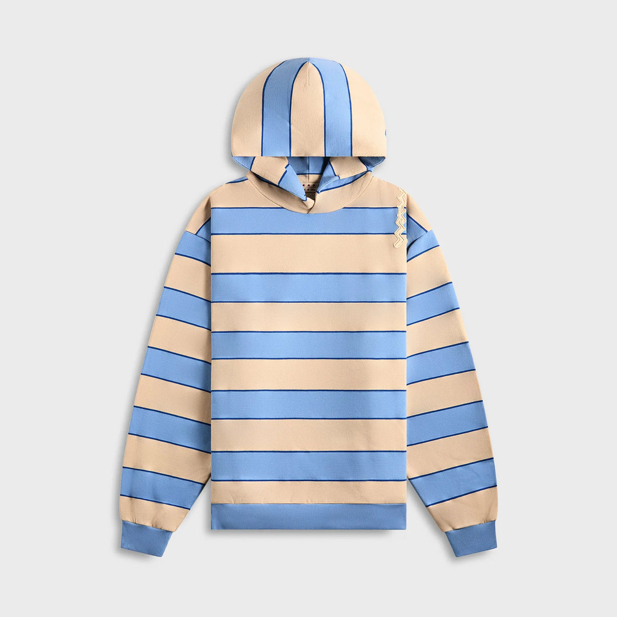 Marni Striped Yarn Dyed Sweatshirt - Blue Lilac