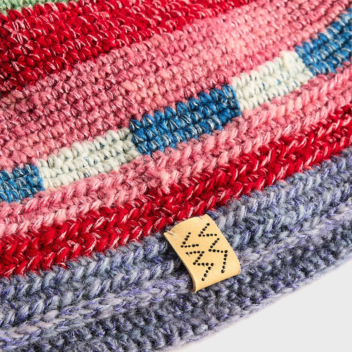 Visvim Meda Crochet Knit Cap N.D. - Multicolor