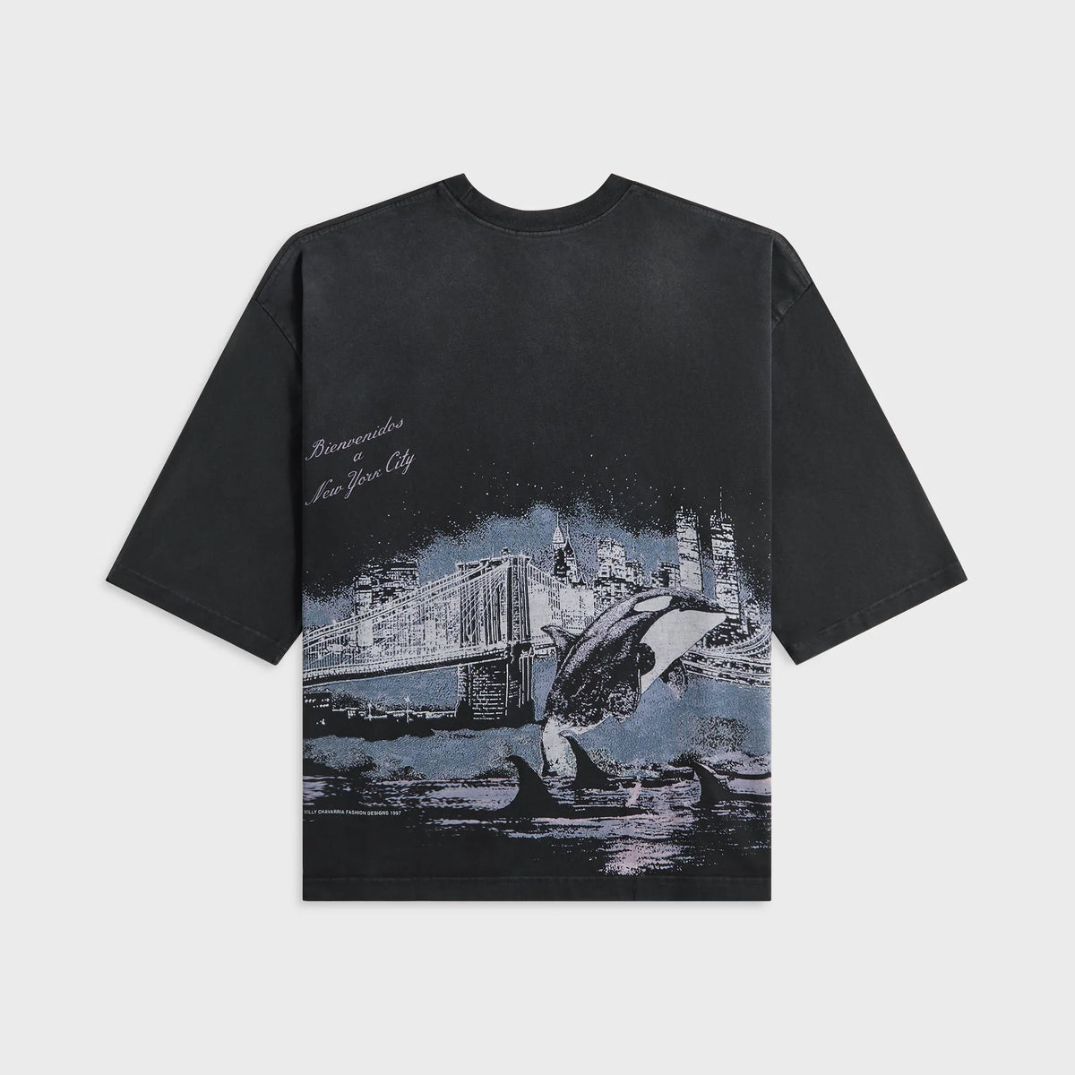 Willy Chavarria Free Willy Buffalo Tee - Black