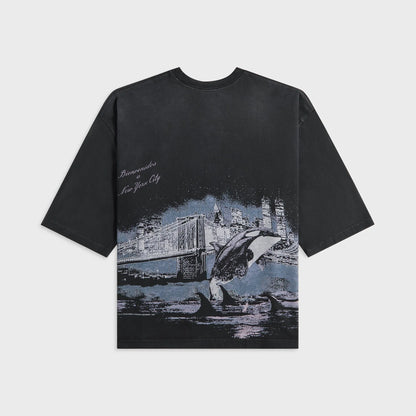 Willy Chavarria Free Willy Buffalo Tee - Black